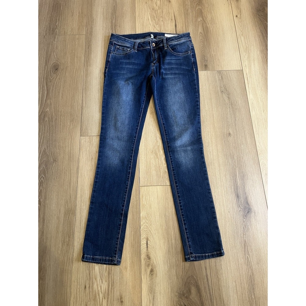 Special A Skinny Jeans Women's Size 9 Dark Wash Stretch Denim Blue Mid Rise